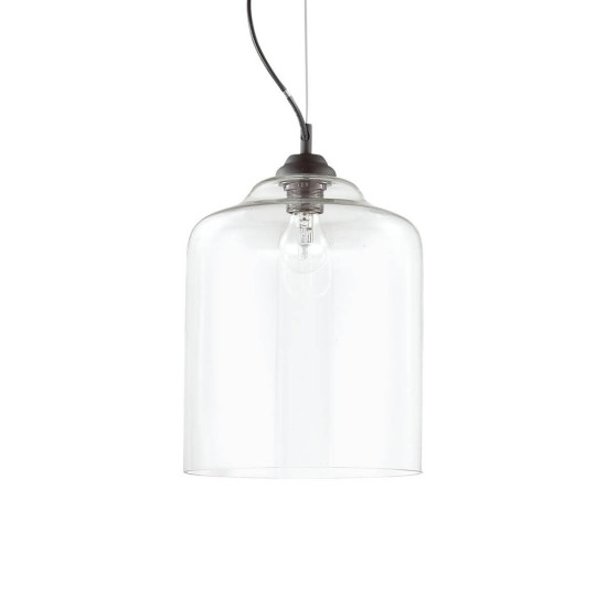 Ideal Lux BISTRO Pendelleuchte E27 ⌀240mm dimmbar Klar 112305