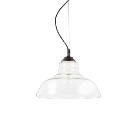 Ideal Lux BISTRO Pendelleuchte E27 ⌀280mm dimmbar Klar 112336
