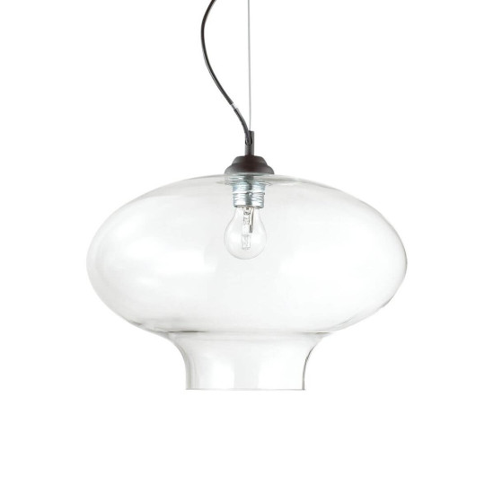 Ideal Lux BISTRO Pendelleuchte E27 ⌀400mm dimmbar Klar 120898