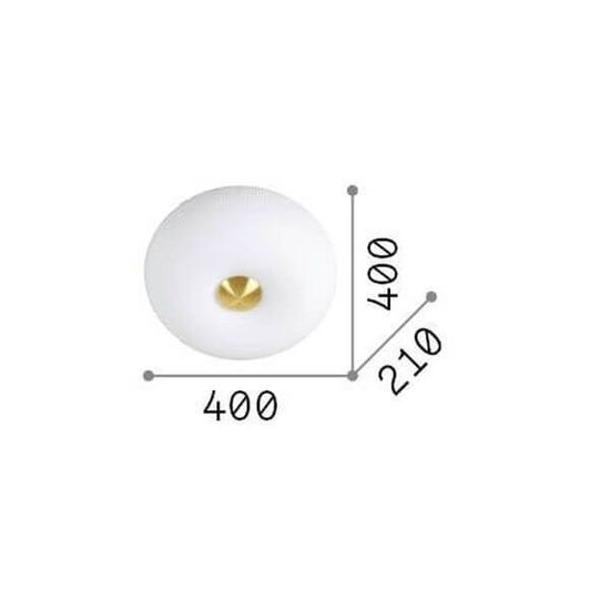 Ideal Lux ARIZONA GX53 Deckenleuchte 3x ⌀400mm dimmbar Weiss warmweiss 214504