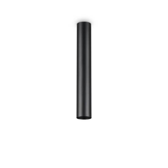 Ideal Lux LOOK GU10 Deckenleuchte ⌀60mm dimmbar Schwarz warmweiss 233192