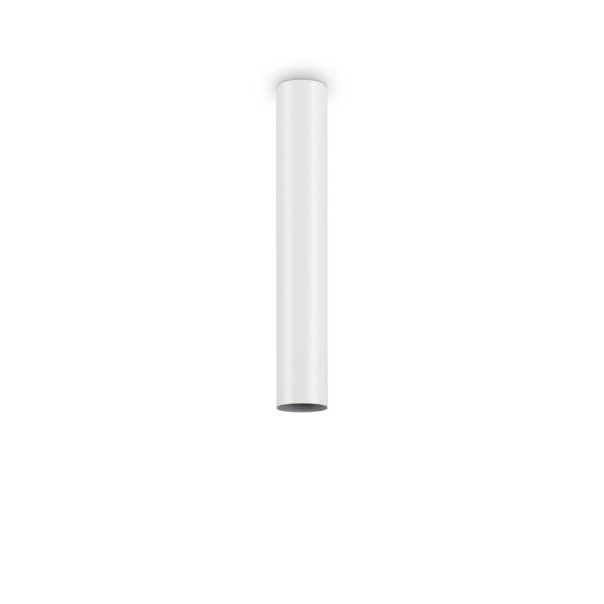 Ideal Lux LOOK GU10 Deckenleuchte ⌀60mm dimmbar Weiss warmweiss 233215