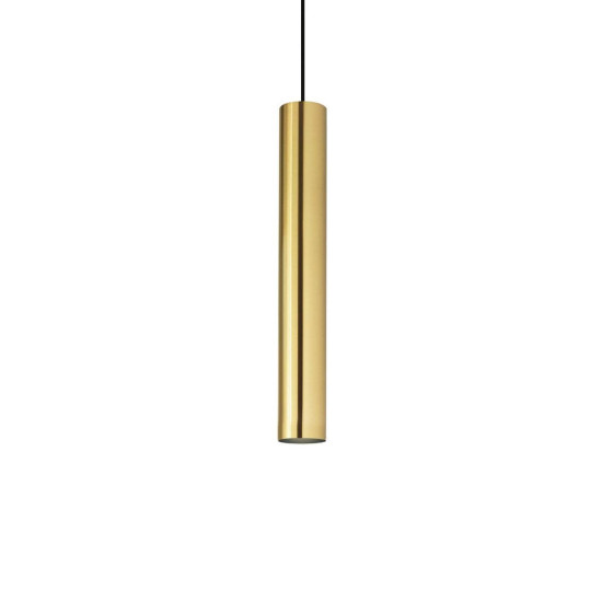Ideal Lux LOOK GU10 Pendelleuchte ⌀60mm dimmbar Messing warmweiss 259239