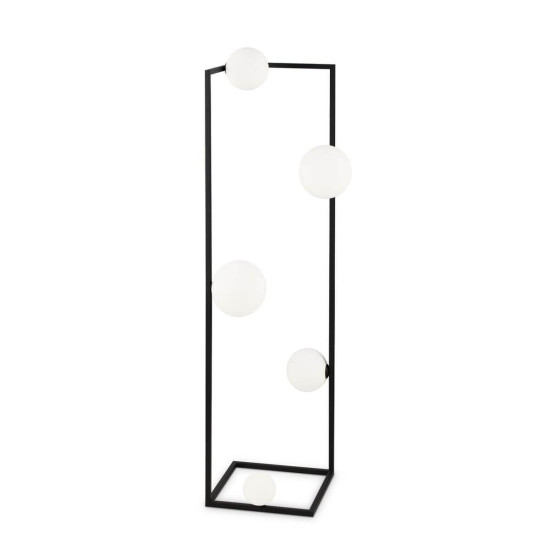 Ideal Lux ANGOLO G9 Stehleuchte 5x Schwarz warmweiss 284309