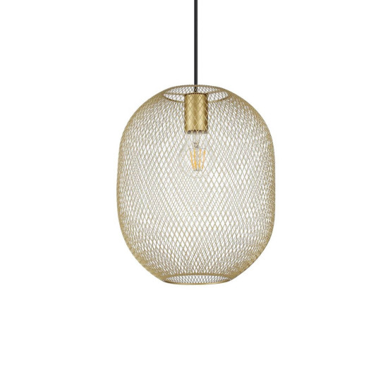 Ideal Lux NET Pendelleuchte E27 ⌀245mm dimmbar Schwarz 317267