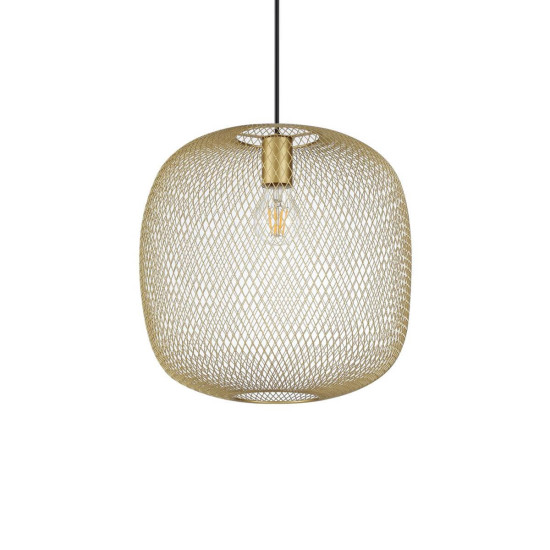Ideal Lux NET Pendelleuchte E27 ⌀340mm dimmbar Schwarz 317281