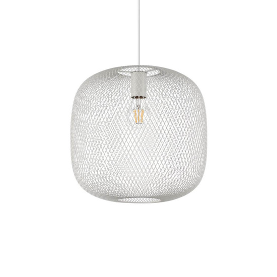 Ideal Lux NET Pendelleuchte E27 ⌀340mm dimmbar Weiss 328133