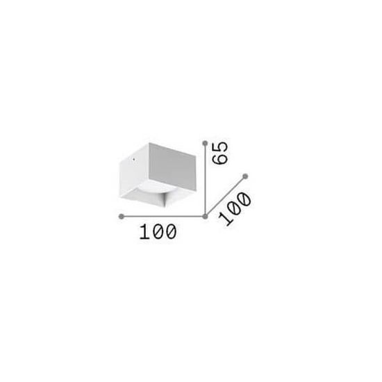 Ideal Lux SPIKE GX53 Deckenleuchte dimmbar Chrom warmweiss 328799