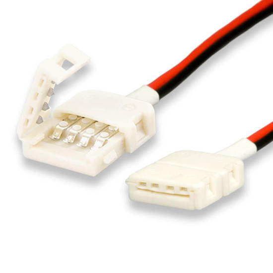 ISOLED Clip-Verbinder mit Kabel C1-212 für 2-pol. IP20 Flexstripes 12mm, Pitch 12mm