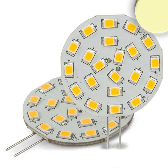 ISOLED G4 LED 21SMD, 3W, warmweiß, Pin seitlich