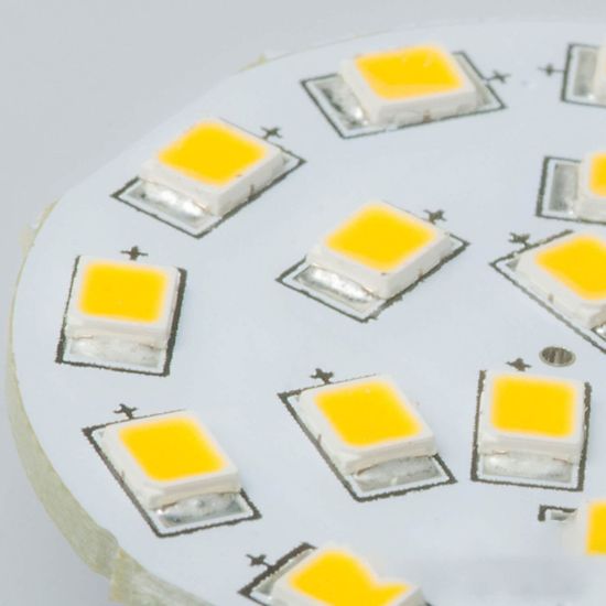 ISOLED G4 LED 21SMD, 3W, warmweiß, Pin seitlich