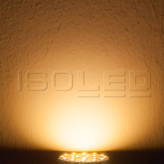 ISOLED G4 LED 21SMD, 3W, warmweiß, Pin seitlich
