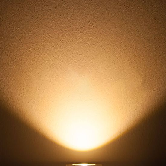 ISOLED LED Einbaustrahler, Edelstahl , 2W, 60°, IP67, 12V AC/DC, warmweiß
