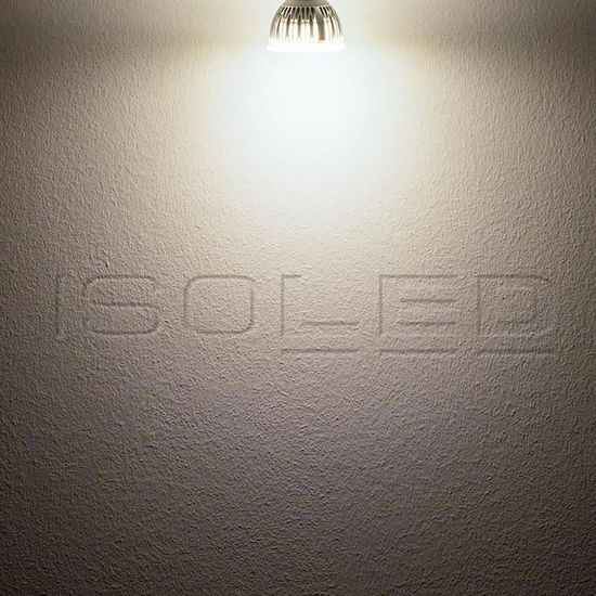 ISOLED GU10 LED Strahler 6W Glas diffuse, 120°, neutralweiß