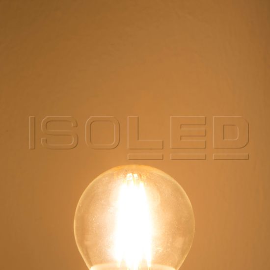 ISOLED E14 LED Illu, 4W, klar, warmweiß, dimmbar