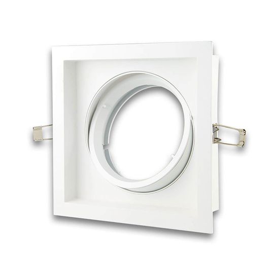 ISOLED Einbaurahmen AR111, eckig, 1 fach, schwenkbar
