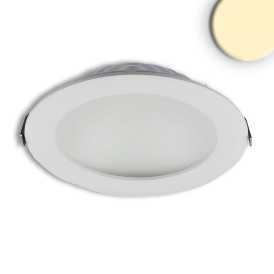 ISOLED LED Downlight LUNA 18W, indirektes Licht, weiß, warmweiß, dimmbar