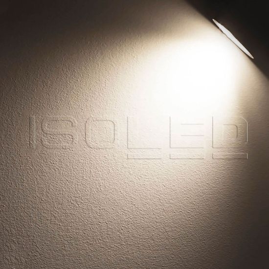 ISOLED 3-PH Schienen-Strahler, 15W, 38°, weiß matt, neutralweiß