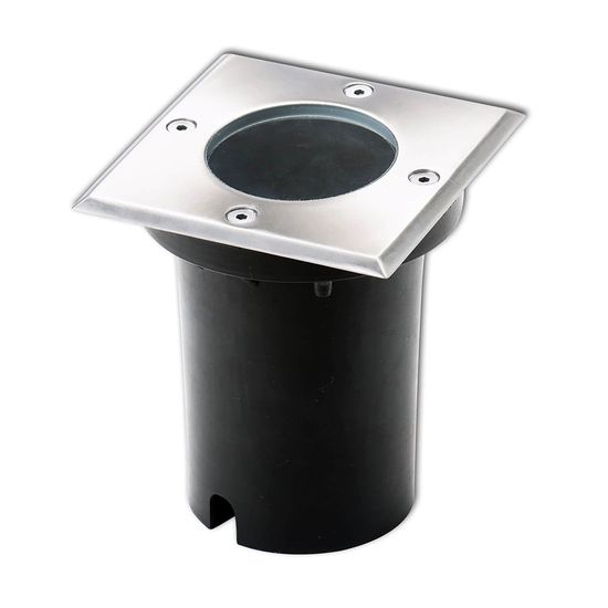 ISOLED Bodeneinbaustrahler für GU10, eckig, IP67