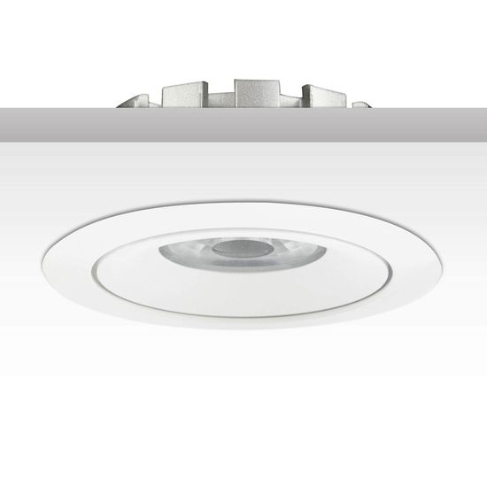 ISOLED LED Einbaustrahler, weiß, 15W, 45°, neutralweiß, dimmbar
