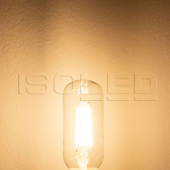 ISOLED E27 T45 8W, 360°, warmweiß, dimmbar