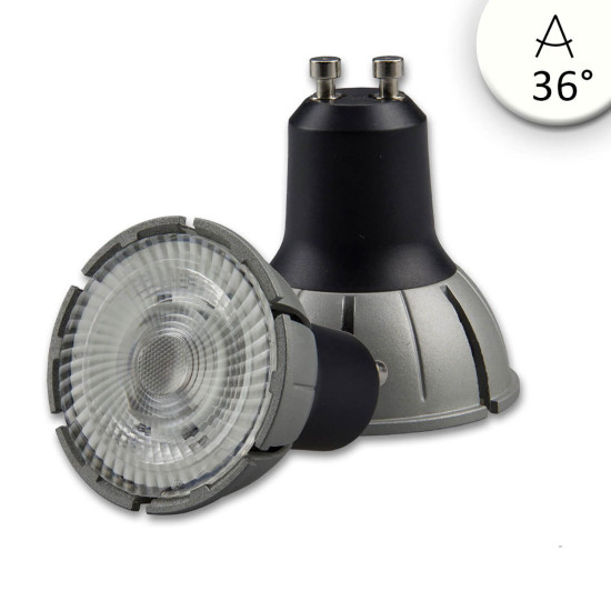 ISOLED GU10 Vollspektrum LED Strahler 7W COB, 36°, 4000K, dimmbar