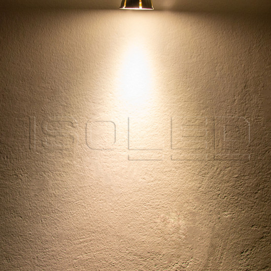 ISOLED GU10 Vollspektrum LED Strahler 7W COB, 60°, 3000K, dimmbar