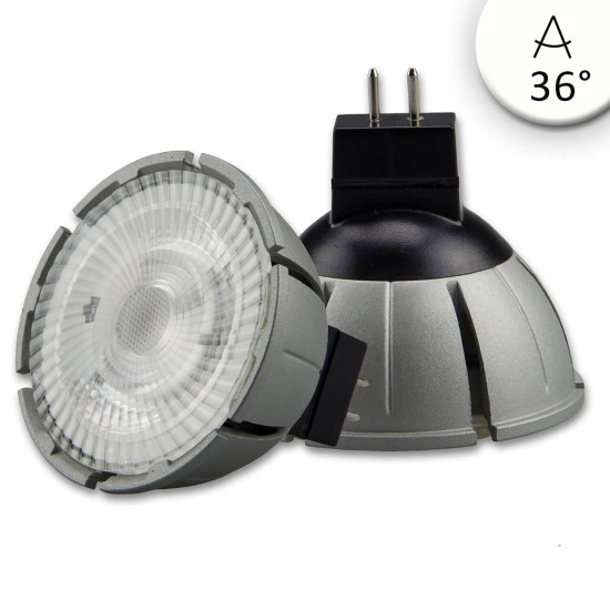 ISOLED MR16 Vollspektrum LED Strahler 7W COB, 36°, 4000K, dimmbar