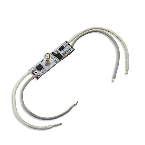 ISOLED LED Mini PWM-Dimmer zum Einbau unter Profilcover, 1 Kanal, 12-24V DC 3A