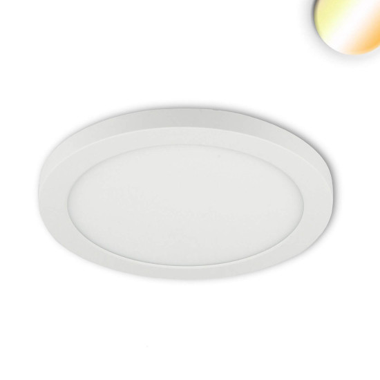 ISOLED LED Aufbau/Einbauleuchte Slim Flex, 18W, weiß, ColorSwitch 3000/3500/4000K