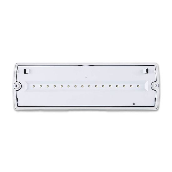 ISOLED LED Notlicht/Fluchtwegleuchte UNI4 Autotest 4W, IP65, X0AEFG180