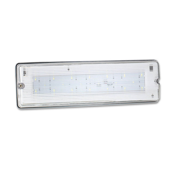 ISOLED LED Notlicht/Fluchtwegleuchte UNI7 Autotest 7W, IP65, X0AEFG180