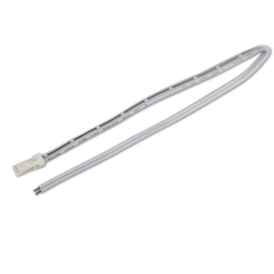 ISOLED MiniAMP Anschlussstecker male, 100cm, 2-polig, weiß, max. 3A
