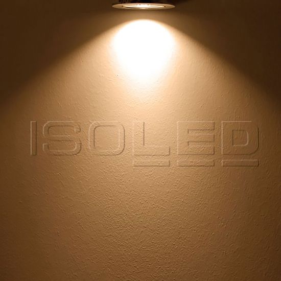 ISOLED LED Einbaustrahler Sys-68 MiniAMP, 8W, 24V DC, 3000K, dimmbar (exkl. Cover)