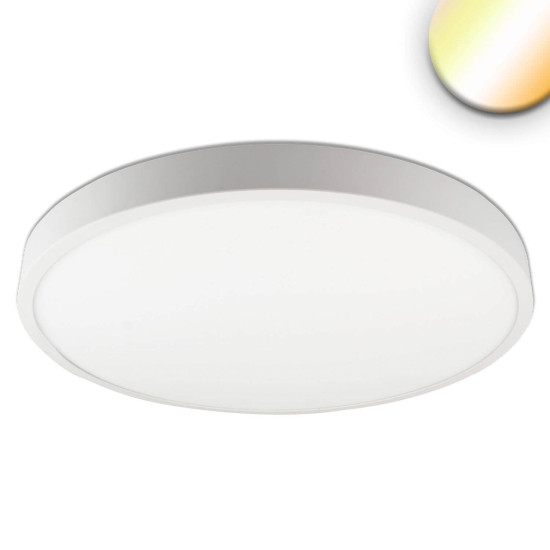 ISOLED LED Deckenleuchte PRO weiß, 36W, rund, 500mm, ColorSwitch 2700/3000/4000K, dimmbar