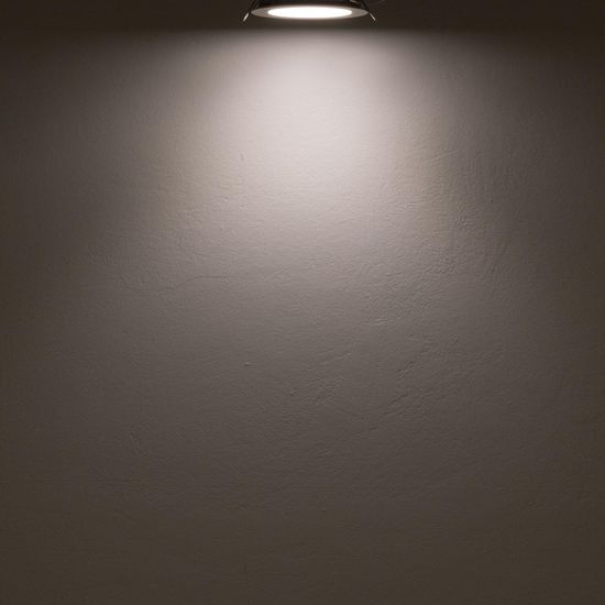 ISOLED LED Downlight, 9W, rund, ultraflach, blendungsreduziert, weiß, neutralweiß, dimmbar CRI90
