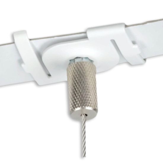 ISOLED Deckenclip Abhängung für Rasterdecken - Odenwalddecken bis 24mm mit Schraubkappe
