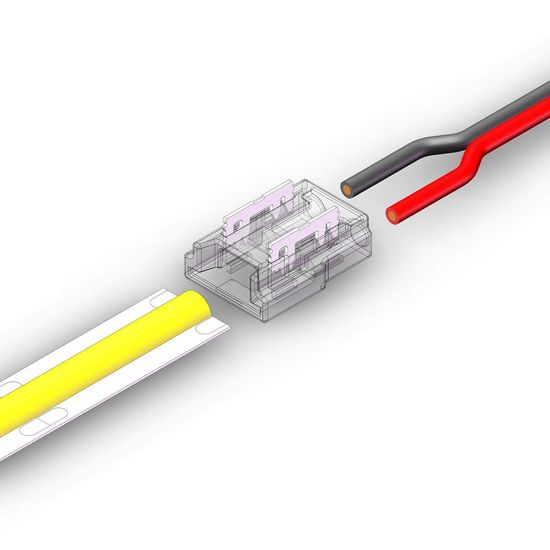 ISOLED Kontakt-Kabelanschluss (max. 4A) K2-28 für 2-pol. IP20 Flexstripes 8mm