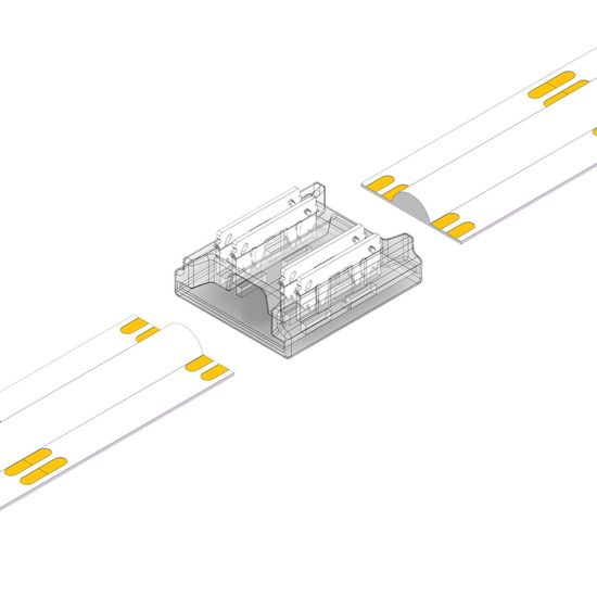 ISOLED Kontakt-Verbinder K2-310 für 3-pol. IP20 Flexstripes 10mm