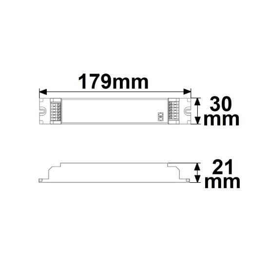 ISOLED Notstrom-Akkumodul EL-T Selftest 3000mAh, 4W (50-300 V)