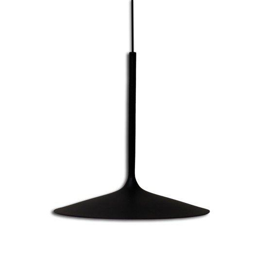 ISOLED Track48 Hängeleuchte Shade 5,5W, 120°, 48V DC, schwarz, 3000K, DALI dimmbar