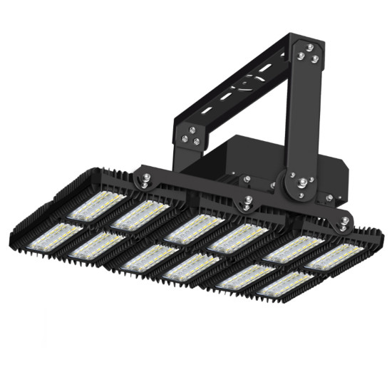 ISOLED LED Flutlicht 1.350W, 130x25° asymmetrisch, variabel, DALI dimmbar, neutralweiß, IP66 (ext. Trafo)