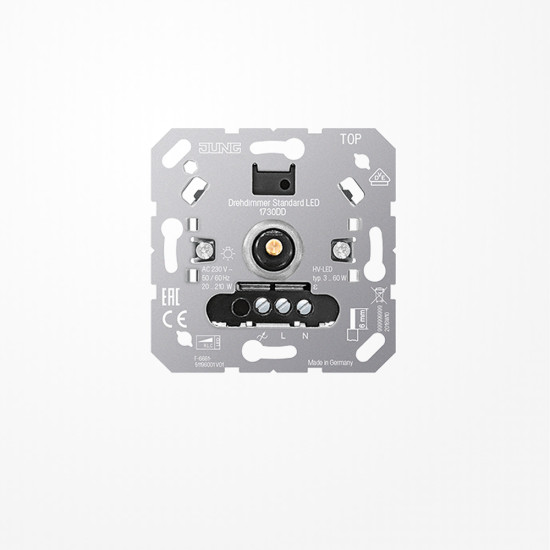 Jung 1730DD Drehdimmer Standard LED, ohne Nebenstelleneingang