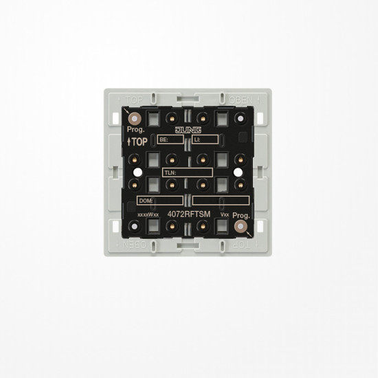 Jung 4072RFTSM KNX RF Funk-Wandsender-Modul 2fach, F40
