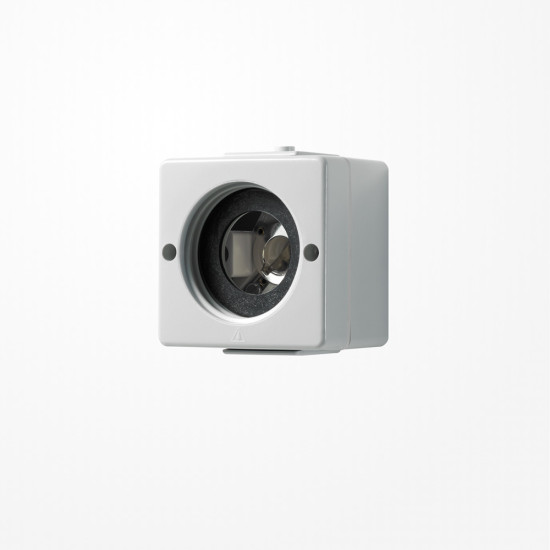 Jung 637-14W Lichtsignal (ohne Haube), E14-Gewinde, WG 600, grau