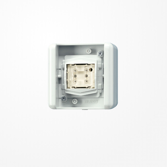 Jung 8471.01LEDW KNX Taster BA  Tasterstellung  1fach, WG 800
