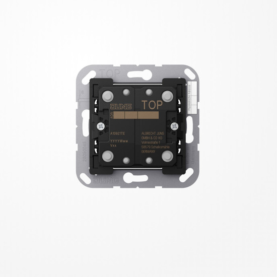 Jung A10921TE KNX Taster Erweiterung 2fach, F10, Serie AS/A