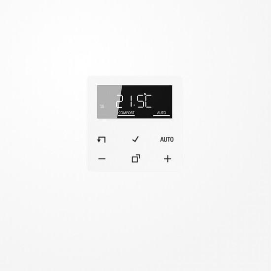 Jung A1790DWW LB-Management Raumthermostat-Display, Serie AS/A, alpinweiß