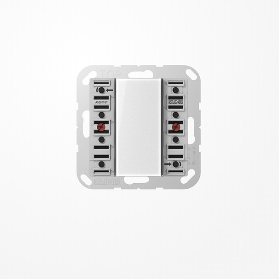 Jung A52911ST KNX Tastsensor-Modul Universal, 1fach, F50, Serie AS/A, Secure