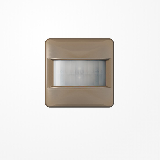 Jung CD17180GB LB-Management LB-Management Bewegungsmelder 1,1 m (SENS.), Standard, Serie CD, gold-bronze